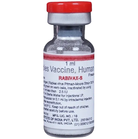 rabivax s injection 1 ml